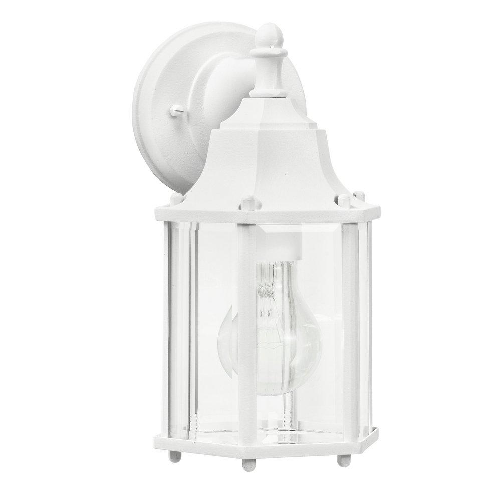 Kichler Lighting Chesapeake 60W 1-Light Outdoor Wall Sconce in White