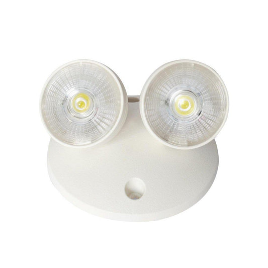 RP Lighting Bentley 5 in. LED Double Remote Head Emergency Light with Wide Lens