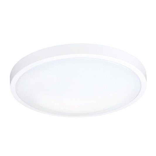 RP Lighting Keaton 14 in. LED Round Ceiling Mount Light in White
