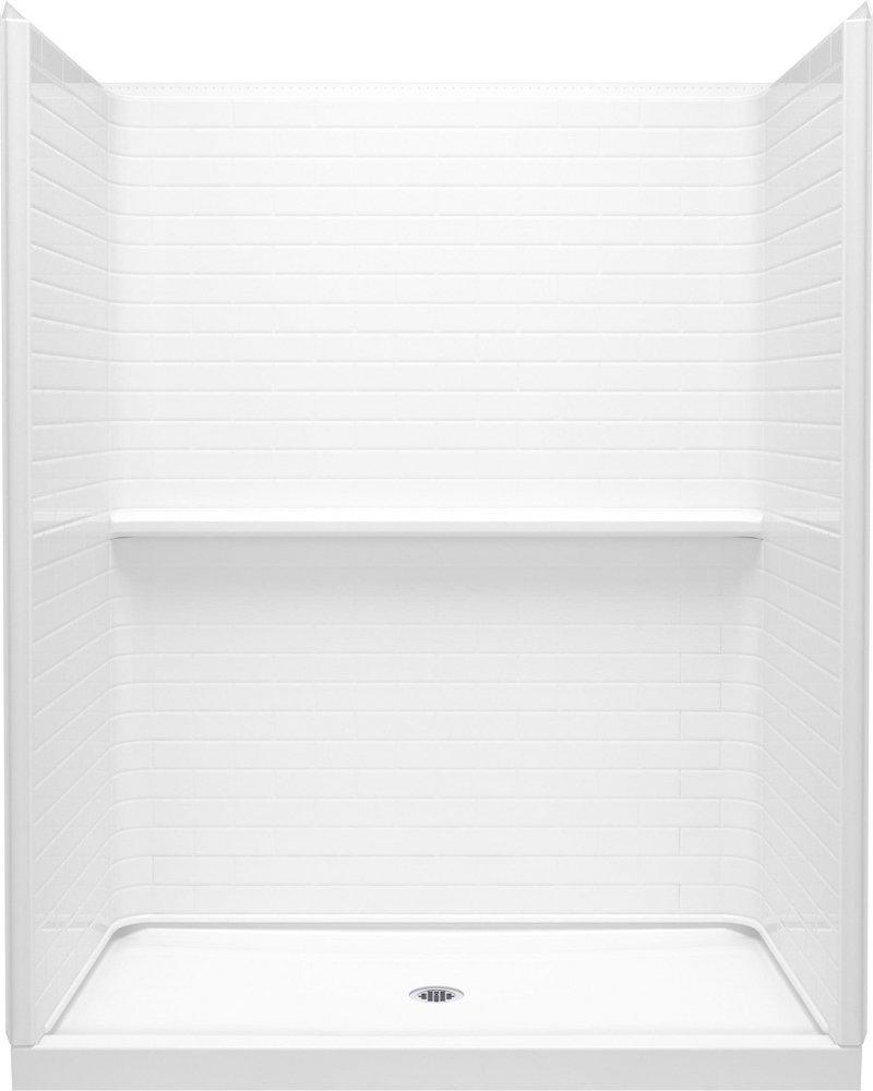 Sterling Traverse® 60 x 34 in. Vikrell Shower Unit in White