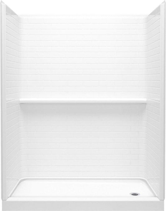 Sterling Traverse® 60 x 30 in. Vikrell Shower Unit in White