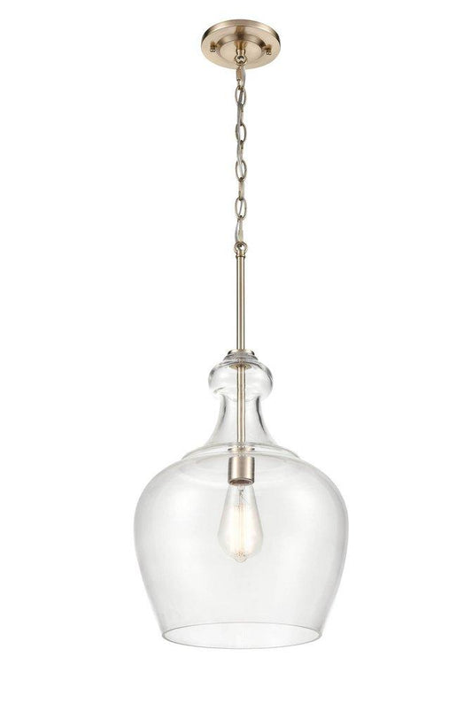 Millennium Lighting Corra 1-Light Pendant Light in Modern Gold