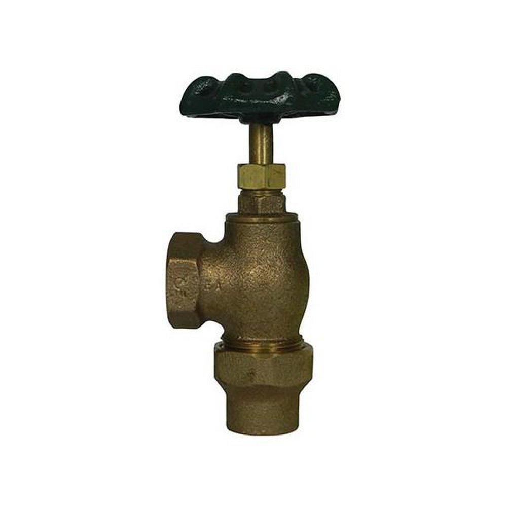 3/4 x 3/4 in. Flare x FNPT Hand Wheel Angle Supply Stop Valve