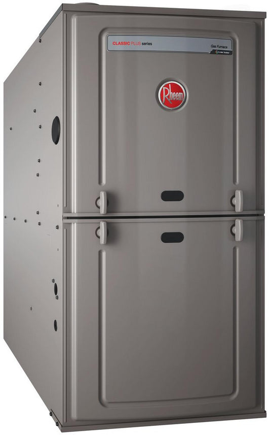 Rheem Endeavor™ Line Classic® Series 80% - ECM Variable Stage - 100K BTU - Upflow/Horizontal - Low NOx Furnace - 21"
