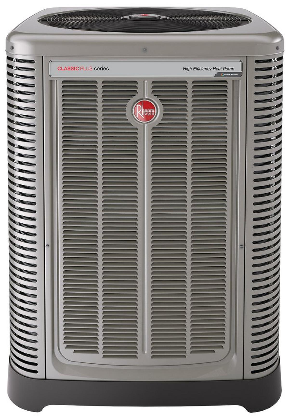 Rheem Endeavor™ Line Classic Plus® 3 Ton - up to 17.0 SEER2 - 8.1 HSPF2 - Heat Pump - 208/230V - Single Phase - R-410A