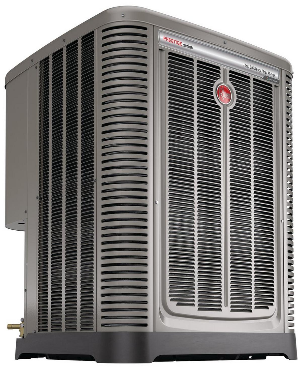 Rheem Endeavor® Line Prestige® Series 3 Ton - up to 20.0 SEER2 - 8.5 HSPF2 - Heat Pump - Single Phase