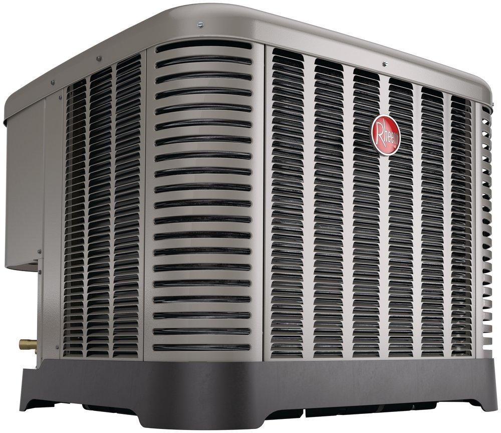 Rheem Endeavor™ Line Classic® 1.5 Ton - 14.3 SEER2 - 7.5 HSPF2 - Heat Pump - 208/230V - Single Stage - R-410A
