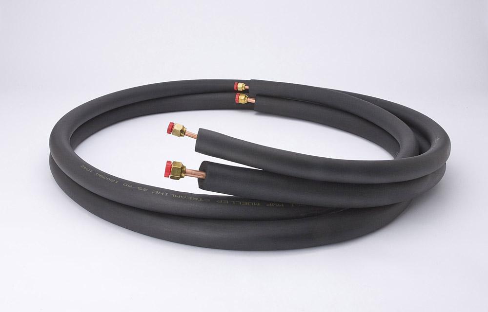 1/4 in. x 1/2 in. x 1/2 in. 50 ft. Mini-Split Line Set