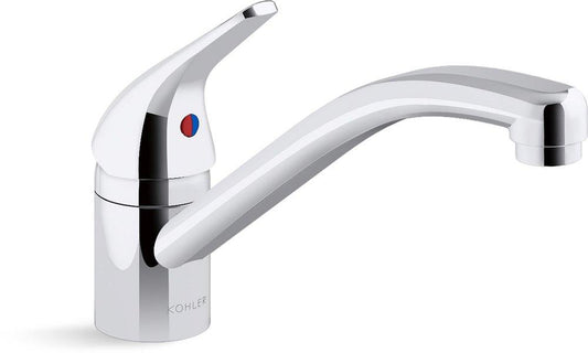 KOHLER Jolt™ Single Handle Kitchen Faucet in Polished Chrome