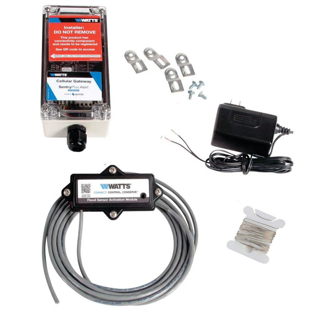 Watts SentryPlus Alert Technology Cellular Sensor Connection Kit for LF909 Large Sizes 2 1/2 to 10 in.