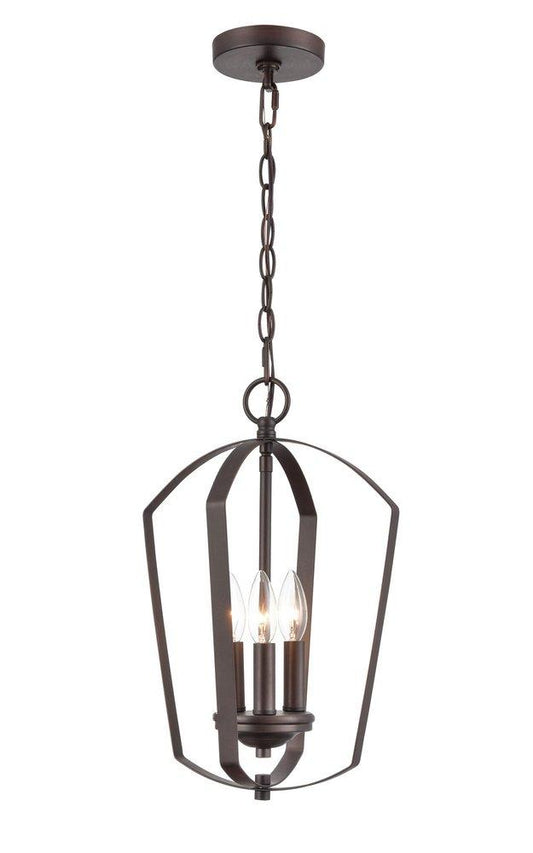 Millennium Lighting Ivey Lake 3-Light Pendant Light in Rubbed Bronze