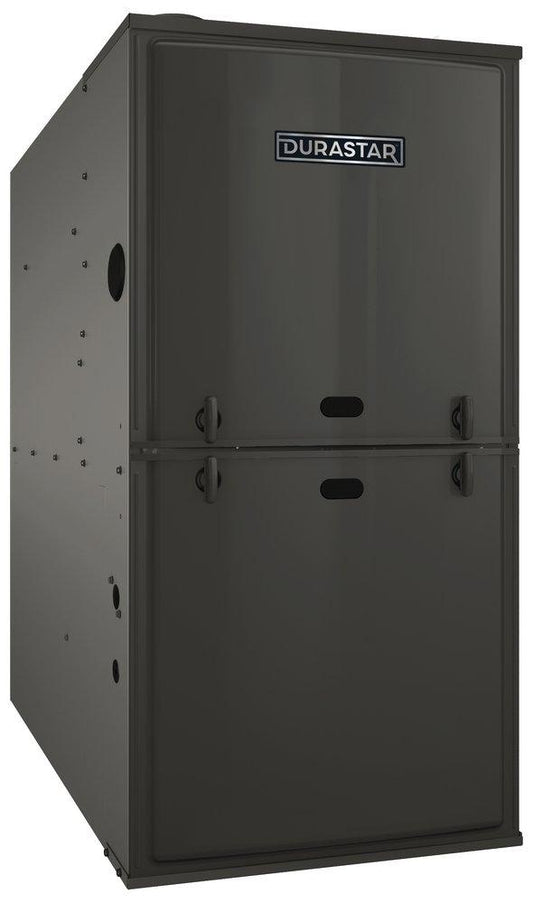 Durastar DR80UHAT 80% AFUE - 75000 BTU - Horizontal, Upflow - Constant Torque - Single Stage - Furnace - 17-1/2 in.