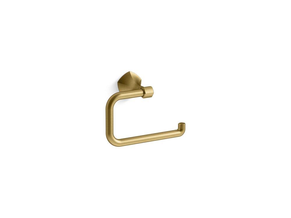 KOHLER Occasion™ Bar Open Towel Ring in Vibrant® Brushed Moderne Brass