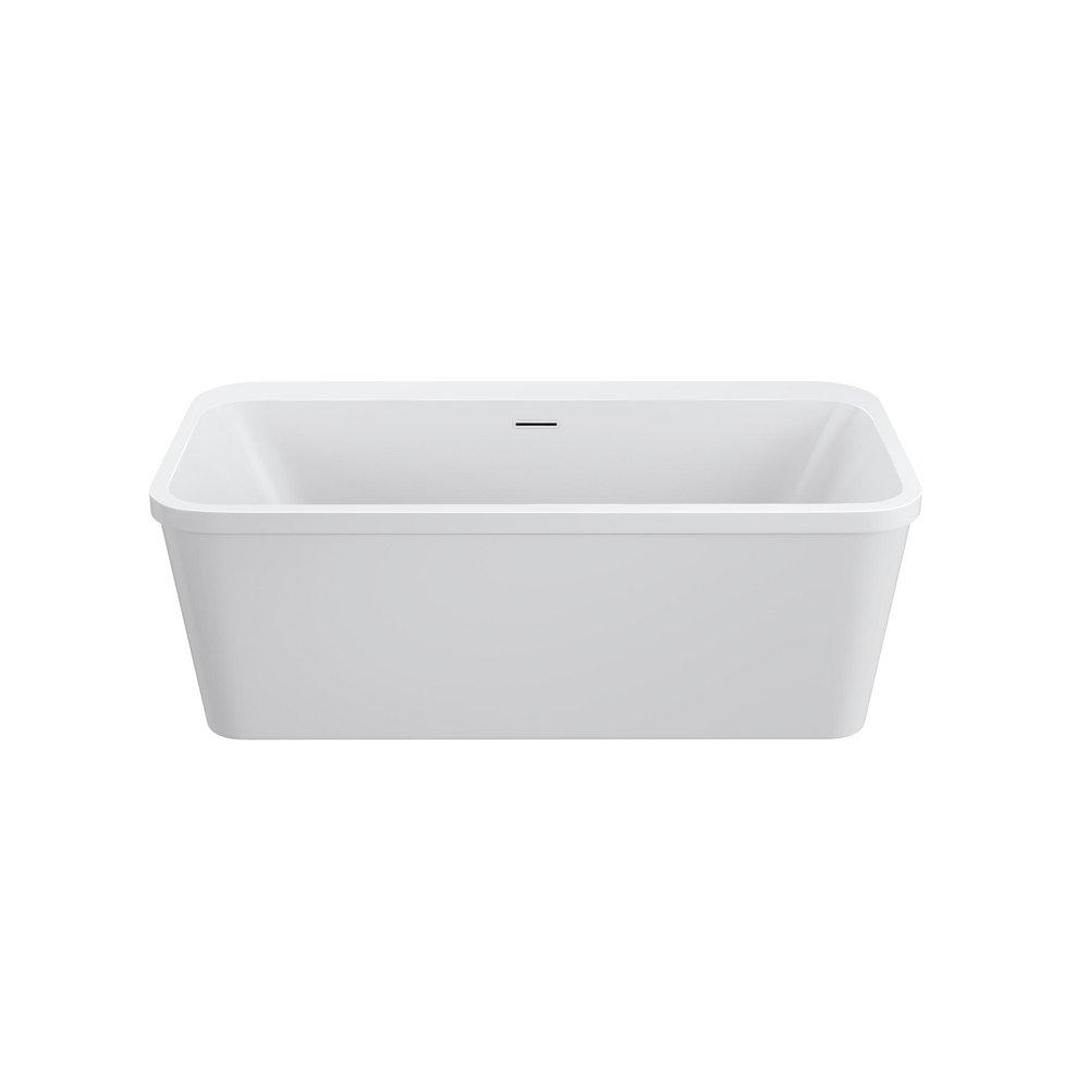 PROFLO® Borealis 66 x 34 in. Freestanding Bathtub with Center Drain in White