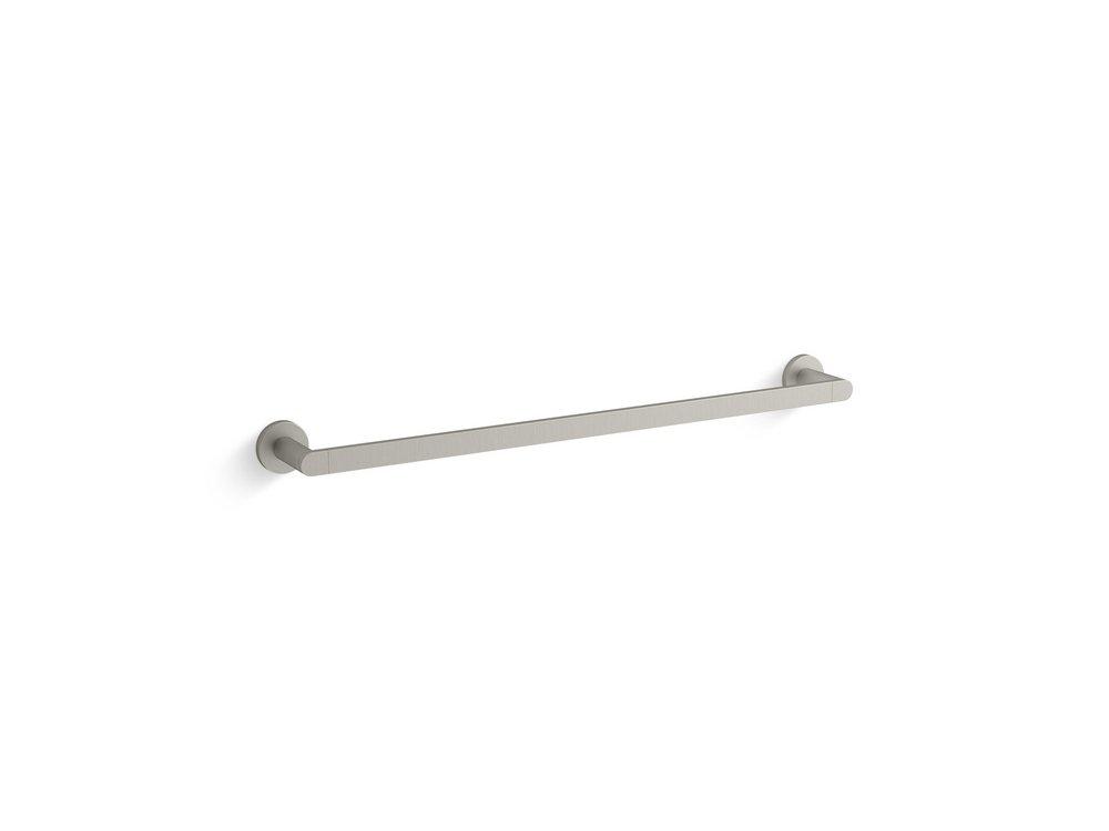 KOHLER Composed® 24 in. Towel Bar in Vibrant® Brushed Nickel