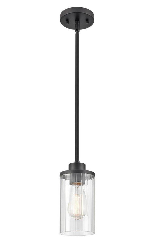 Millennium Lighting Beverlly 1-Light Mini-Pendant Light in Matte Black