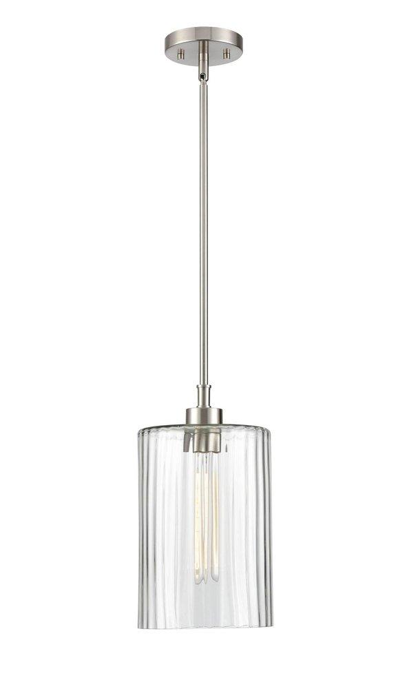 Millennium Lighting Chastine 1-Light Pendant Light in Brushed Nickel