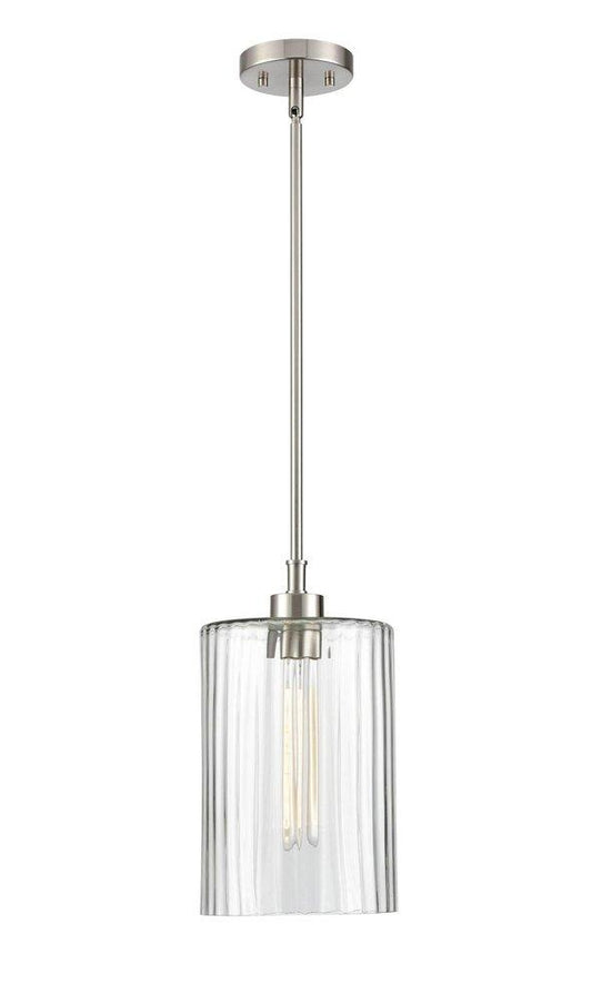 Millennium Lighting Chastine 1-Light Pendant Light in Brushed Nickel