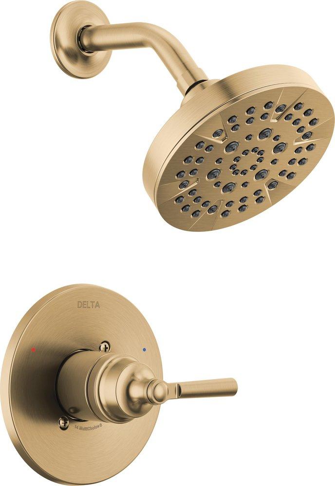Delta Faucet Saylor™ Single Handle Multi Function Shower Faucet in Brilliance® Champagne Bronze (Trim Only)
