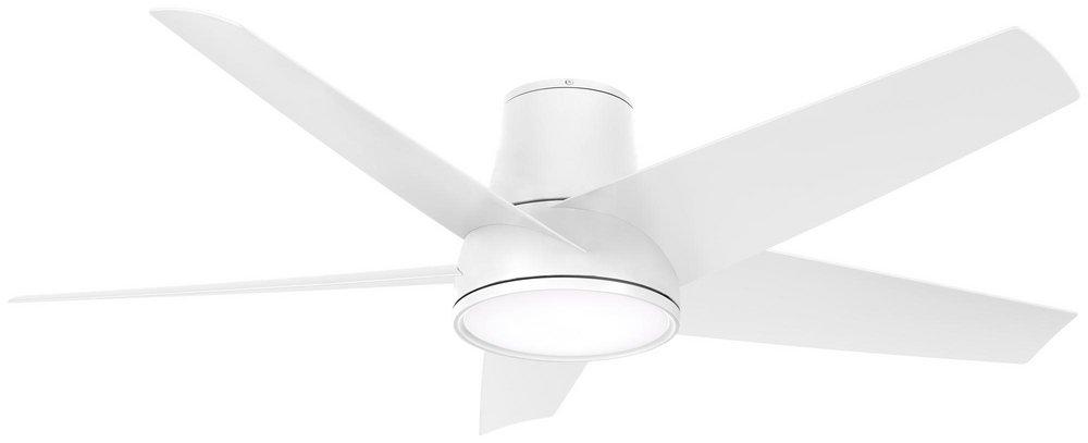 Minka Aire Chubby II 58 in. 5-Blade Outdoor Ceiling Fan in Flat White