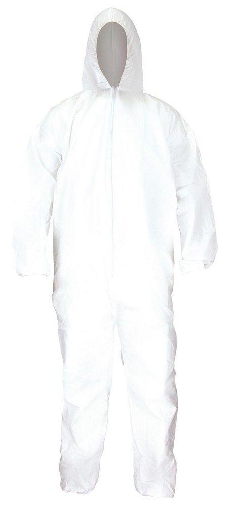 SAS Safety Gen-Nex® Professional Grade All-Purpose Hooded Coveralls with Zipper Closure, XL