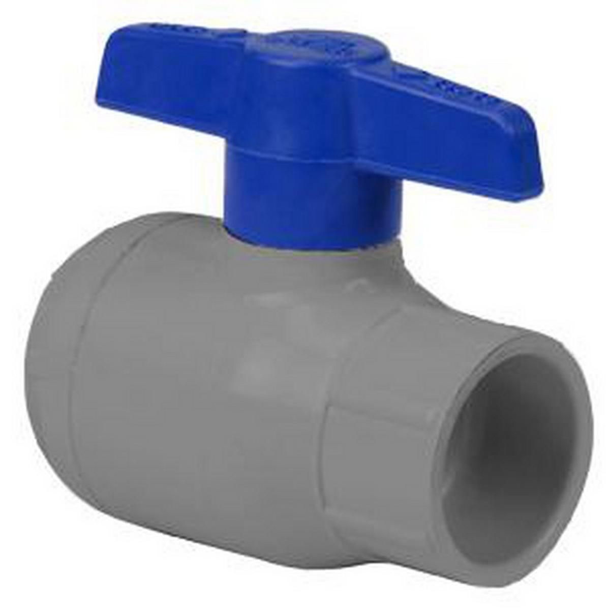 2-1/2 in. Plastic Full Port Socket Weld 150# Ball Valve