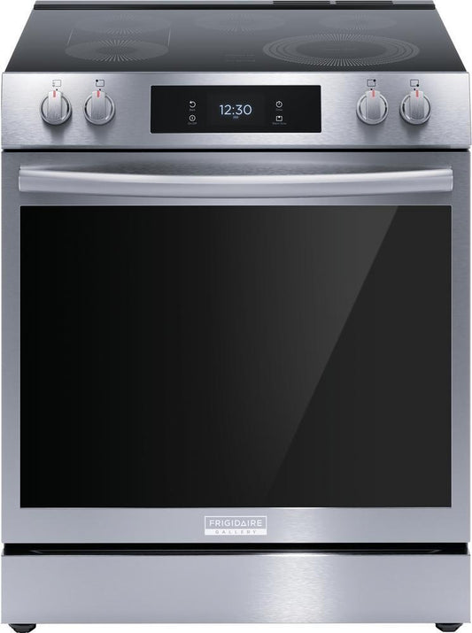 30 in. 5-Burner Electric Freestanding Range in Stainless Steel