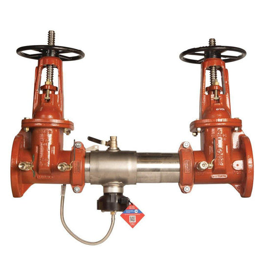 Watts Series 957-FS 4 in. Stainless Steel Flanged 175 psi Backflow Preventer