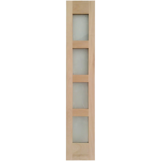14x80 in. Mahogany Sidelite Slab | 4 Lite
