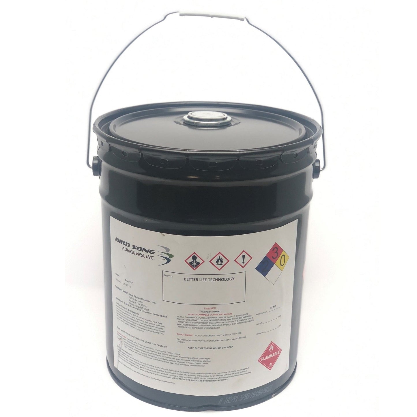 Flooring Adhesive | Bird Song Contact Adhesive | Wood, Metal, Fiberglass Surfaces | G-Floor<sup>®</sup> Flooring Adhesive