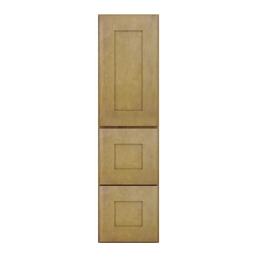 Modernform Cabinet Natural Shaker 12" W X 45" H X 12" D Vanity Countertop Linen Cabinet