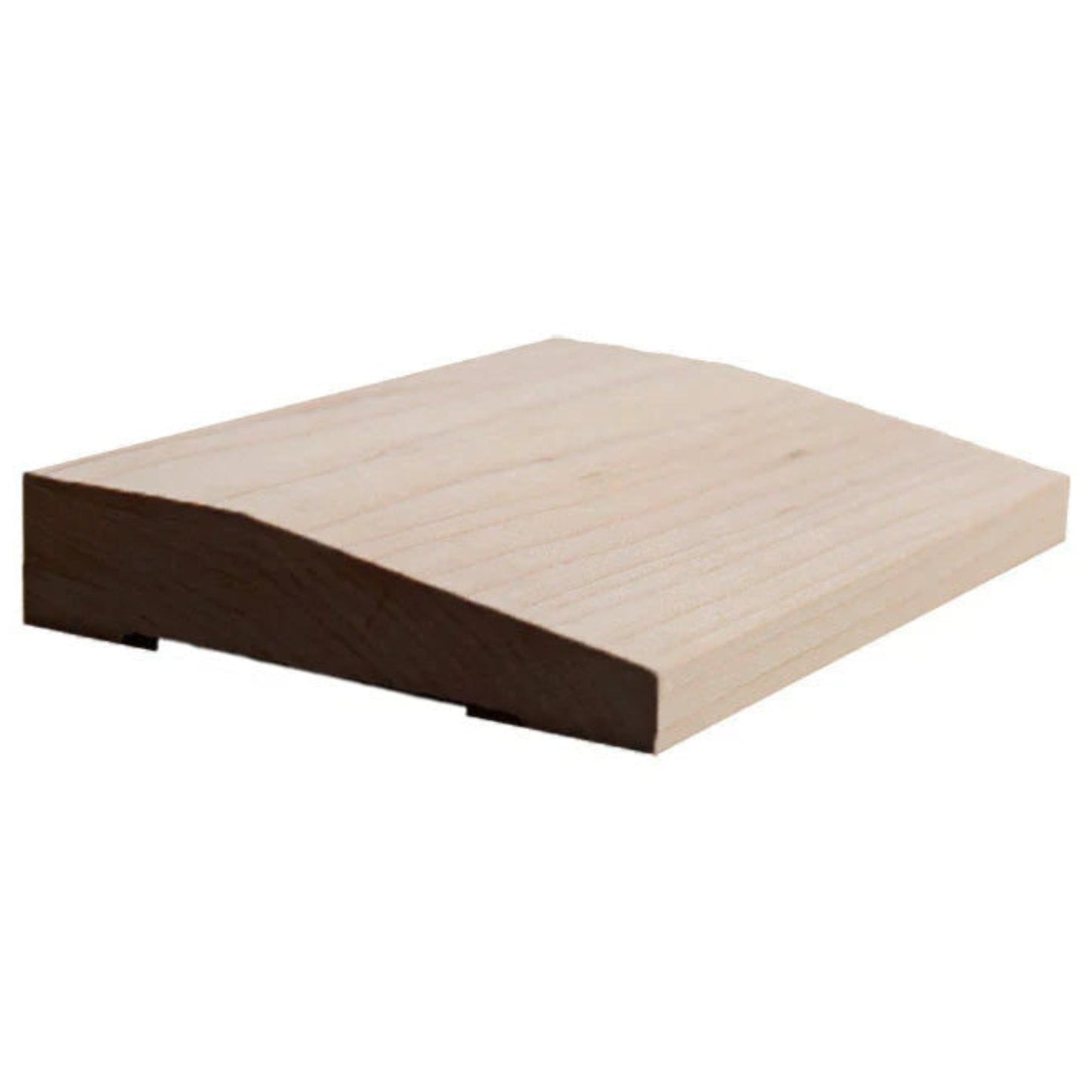 EWCA42 Contemporary 3-1/2" wide x 3/4" Beveled Casing. Unfinished Trim