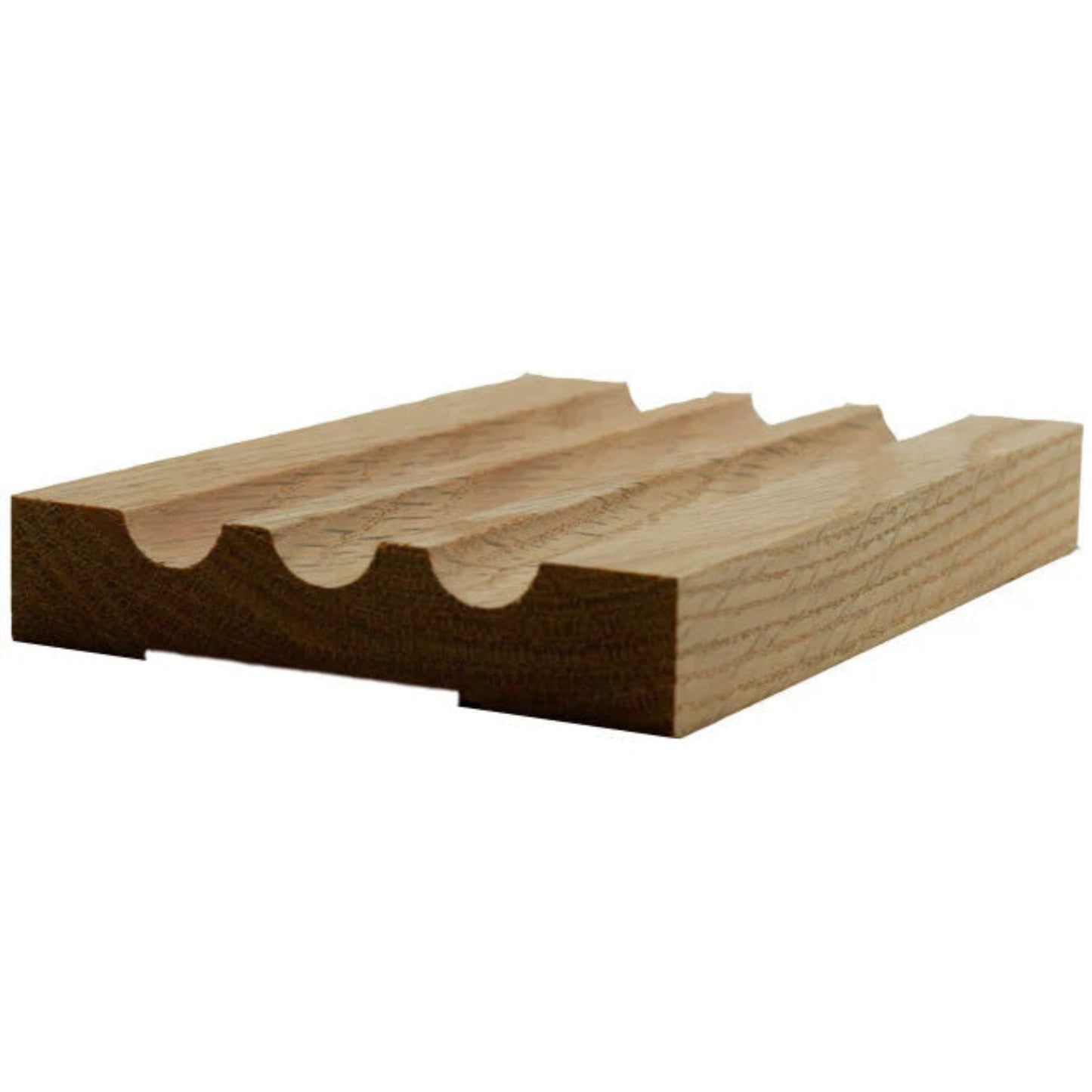 EWCA46 Fluted 3-1/2" wide x 3/4" Casing. Unfinished Trim