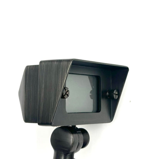 Rein Bronze Squared Flood Light