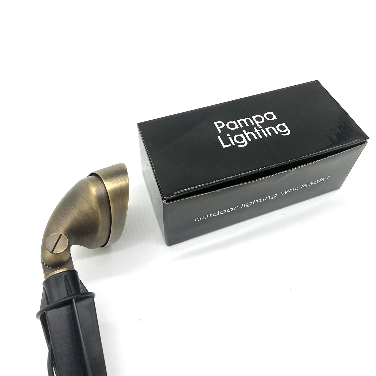 Tulay Antique Brass Oval Flood Light