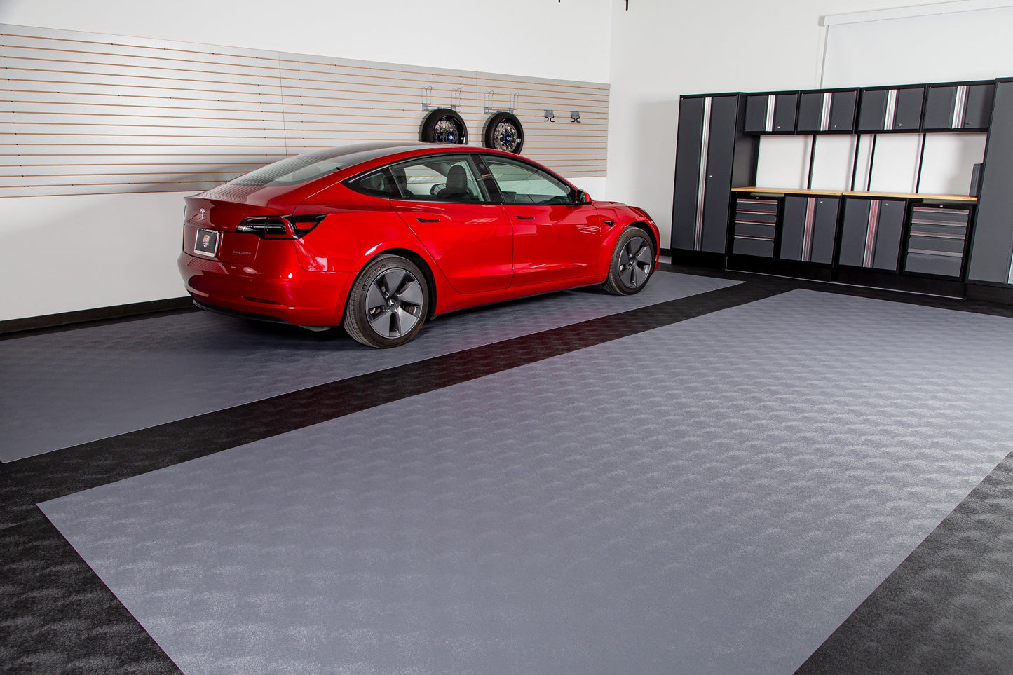 Garage Floor Runner | Standard Traffic | G-Floor<sup>®</sup> Roll-Out Vinyl Flooring
