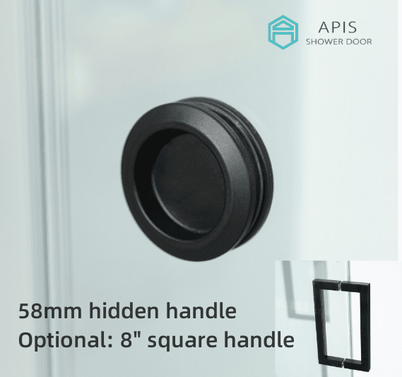 AS-0138 Sliding Shower Door 60" x 60"