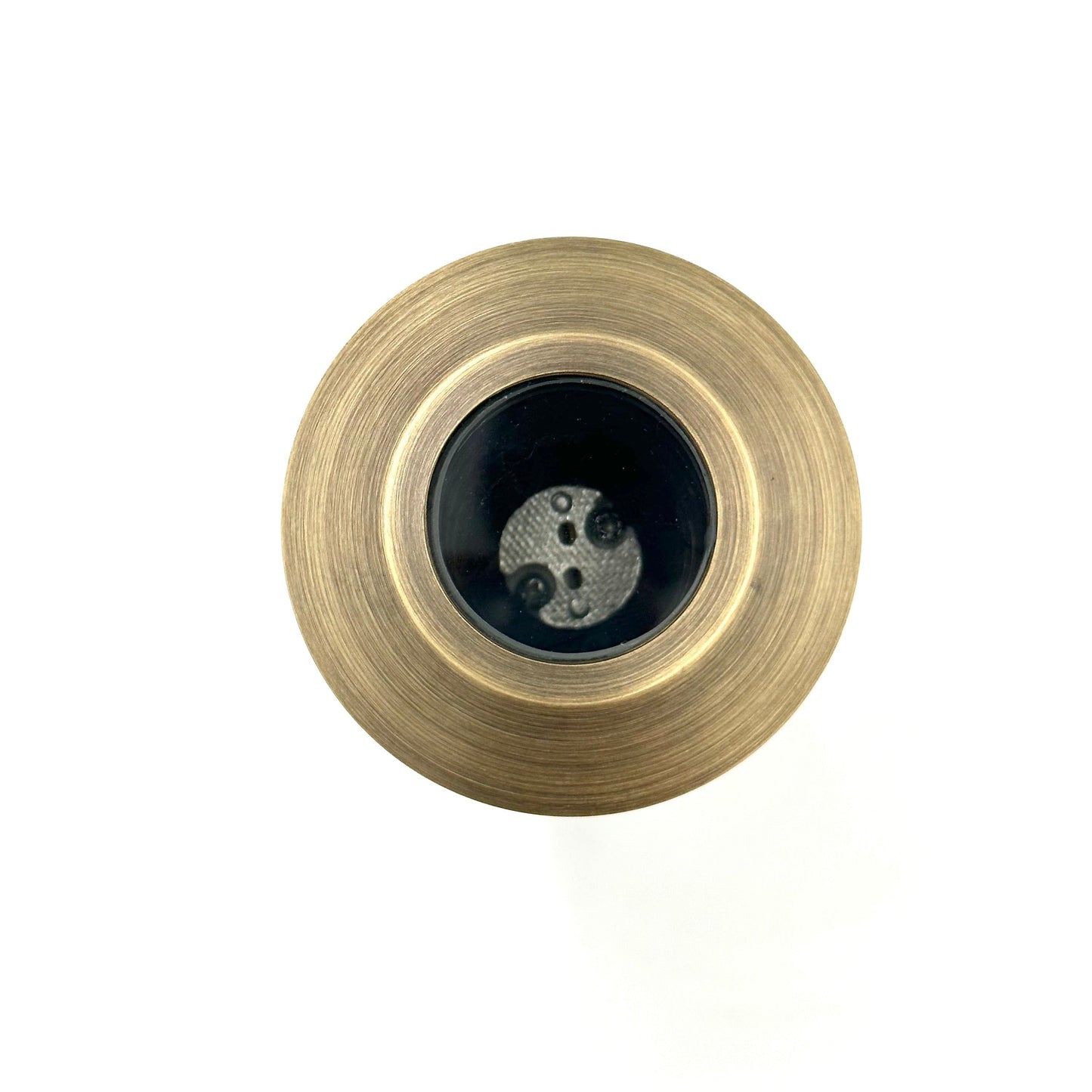 Mortirolo Antique Brass In Ground Well Light