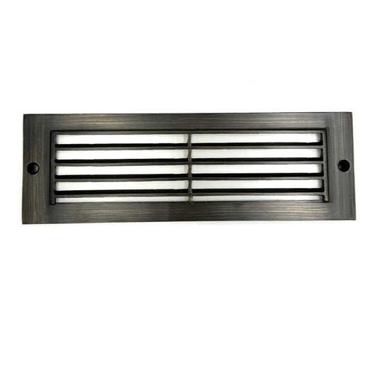 Rein Louv Integrated Brass Deck Light