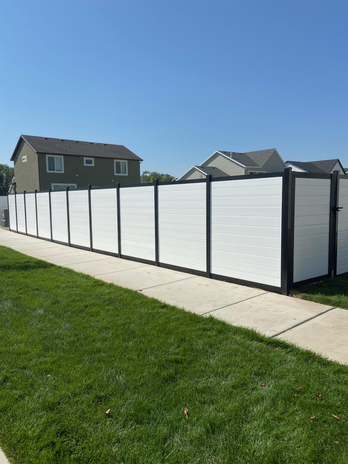 Aluminum with Fill Fence