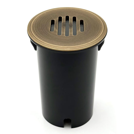 Stelvio Antique Brass Well Light