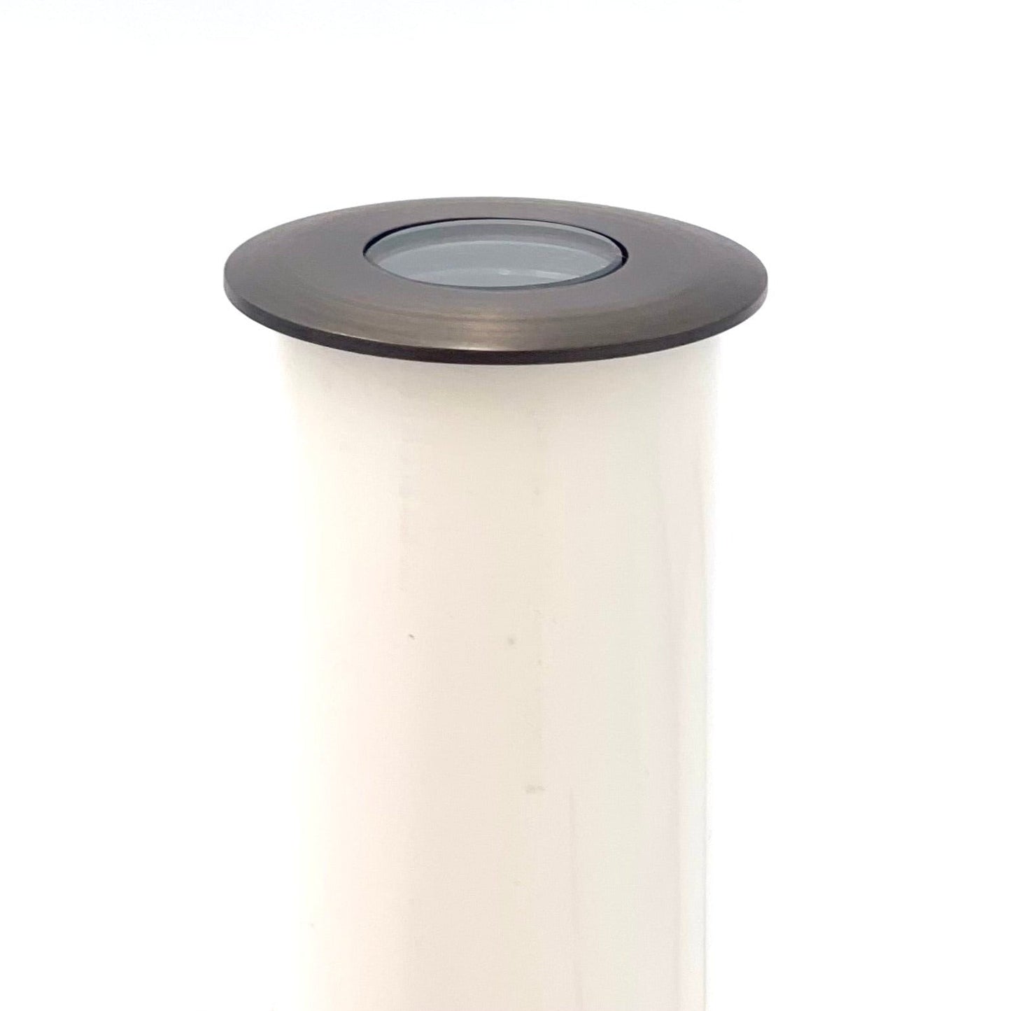 Mini Bronze Glass In Ground Well Light