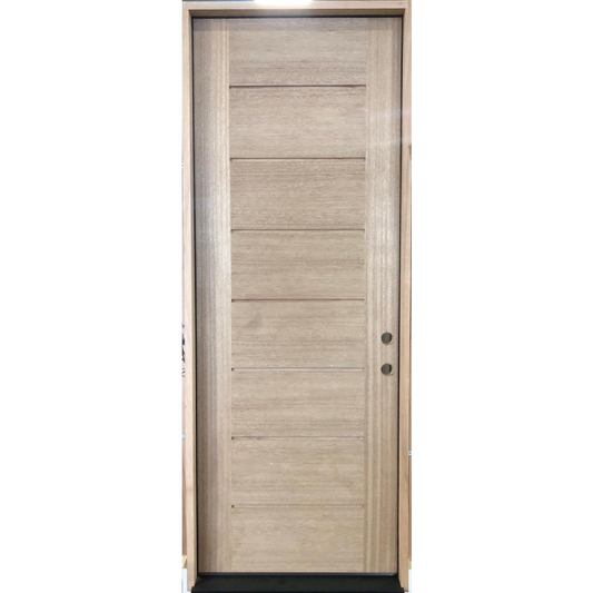 3/0x8/0 Exterior Mahogany Door | 8 Panels