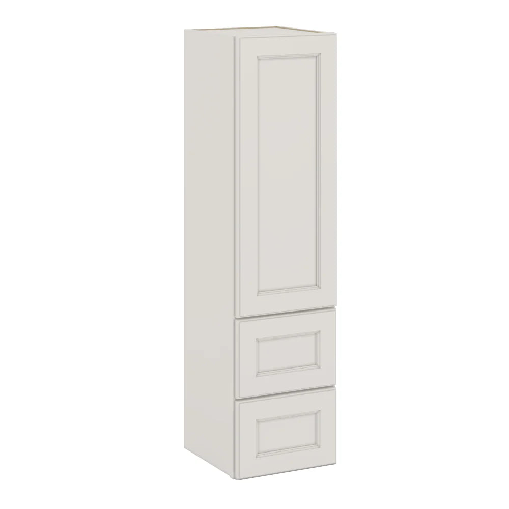 J&K Dove E1 Vanity Counter Linen 12" W x 45" H x 12" D
