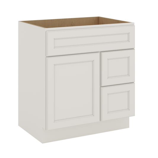 J&K Dove E1 Vanity Sink Combo 30" W x 33" H x 21" D