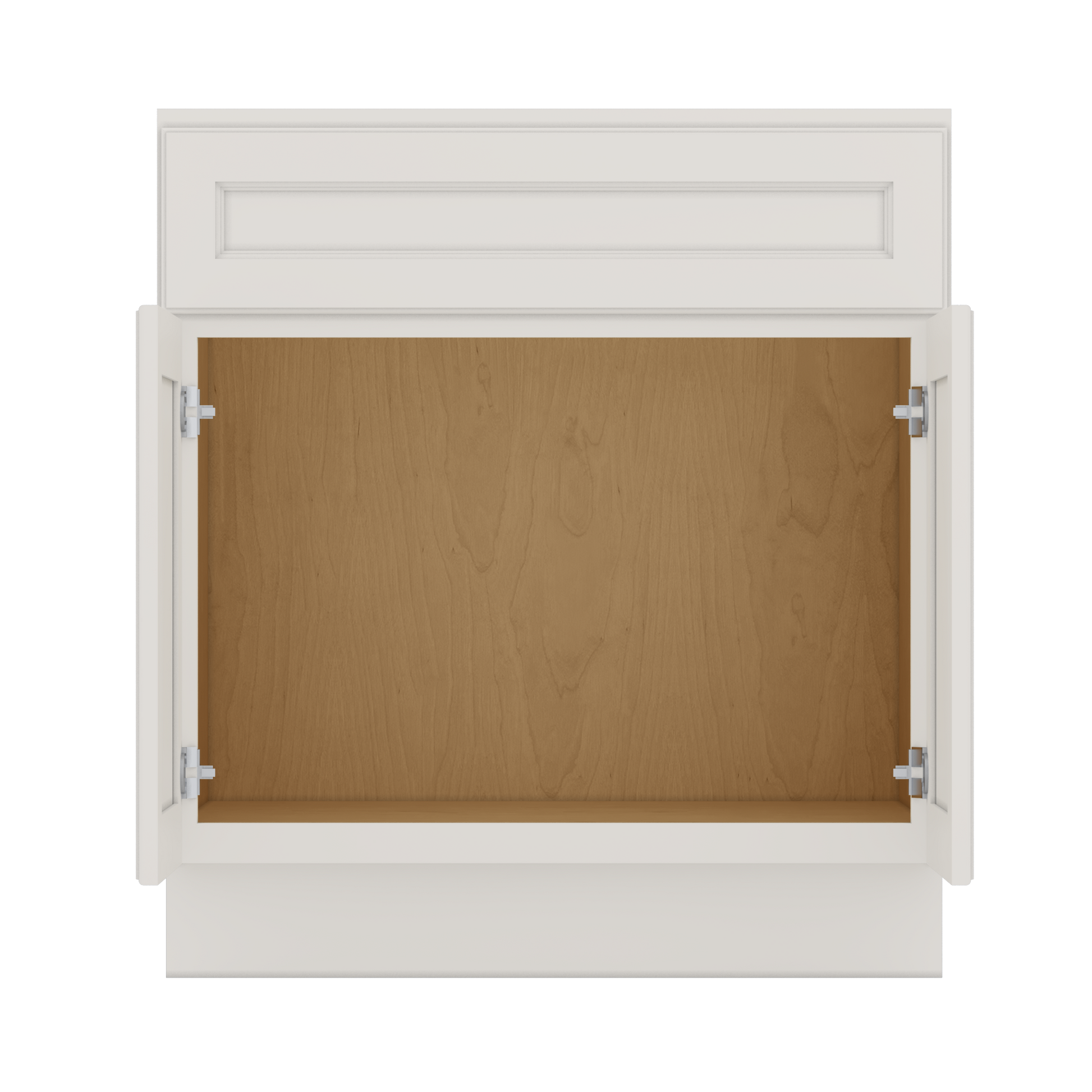 J&K Dove E1 Vanity Base Sink Door/False Drawer 30" W x 33" H x 21" D