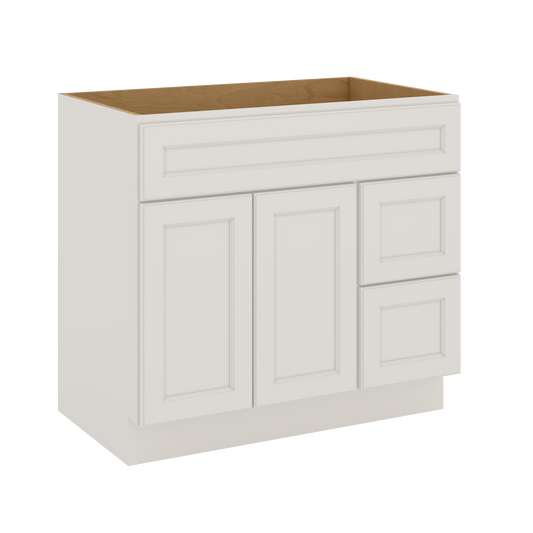 J&K Dove E1 Vanity Sink Combo 36" W x 33" H x 21" D