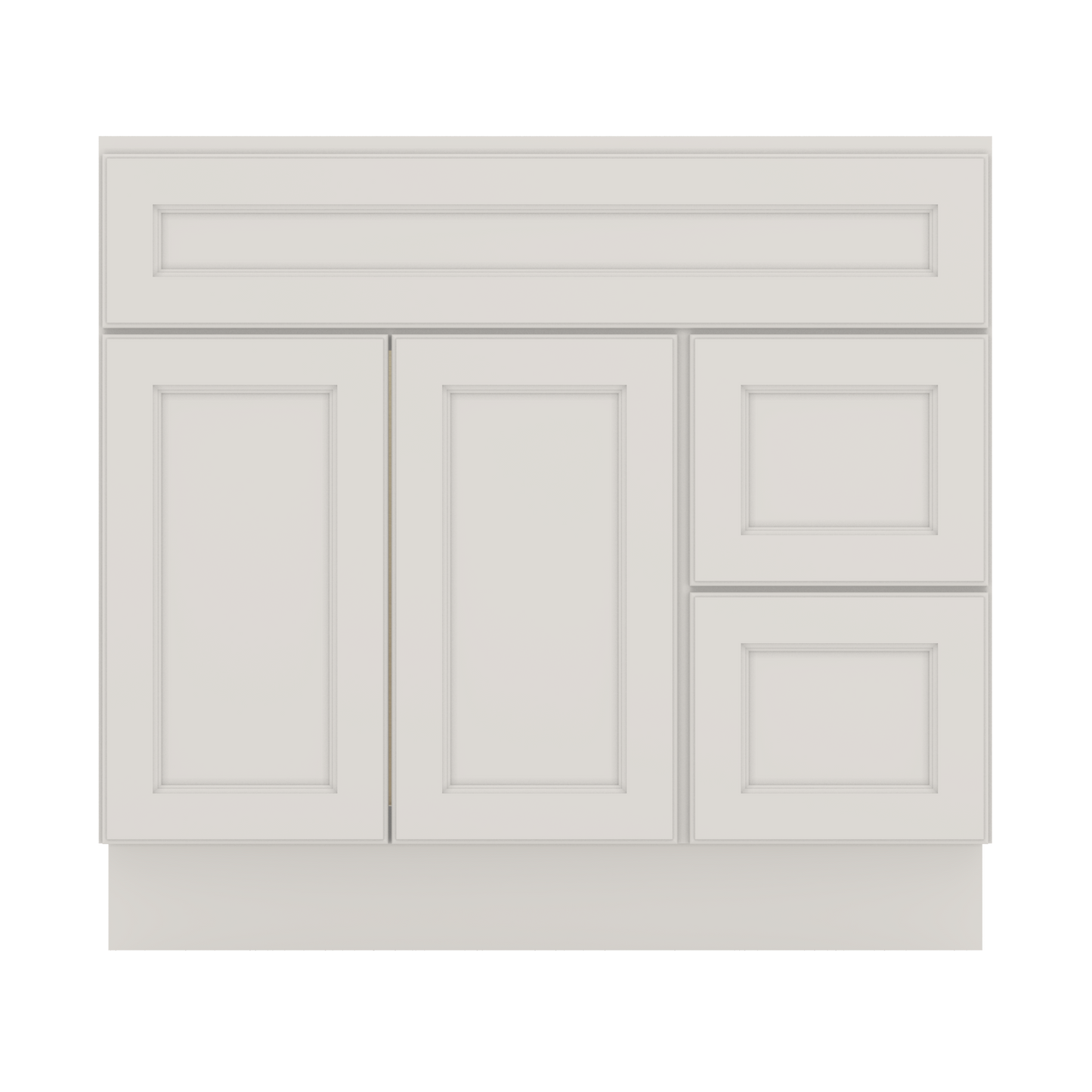 J&K Dove E1 Vanity Sink Combo 36" W x 33" H x 21" D