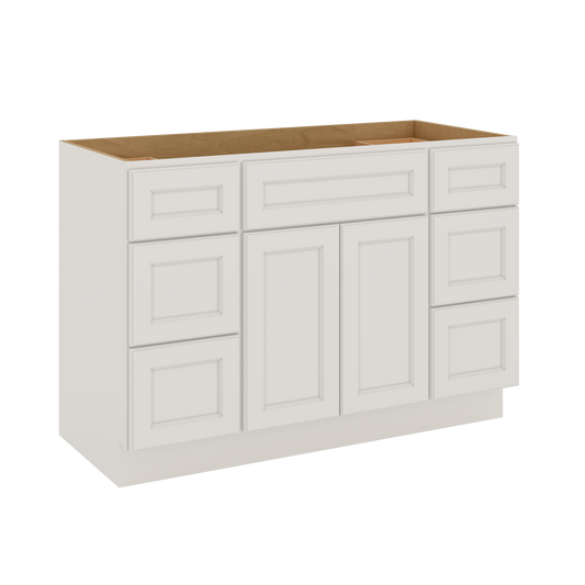 J&K Dove E1 Vanity Sink Combo 48" W x 33" H x 21" D