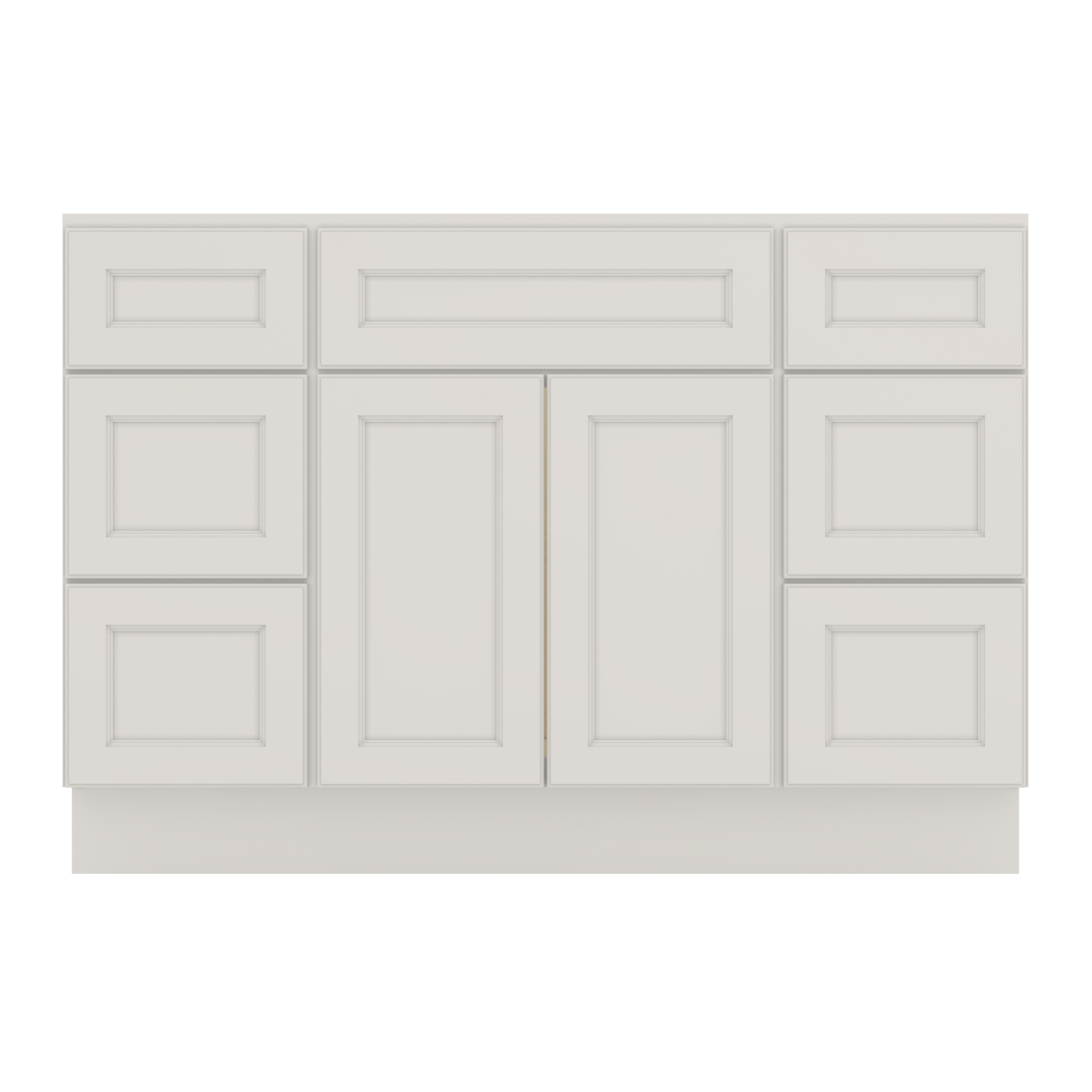 J&K Dove E1 Vanity Sink Combo 48" W x 33" H x 21" D